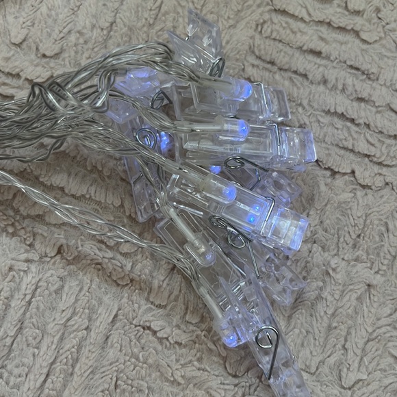 Photo clip string lights, multiple settings, white, New condition - Picture 13 of 16